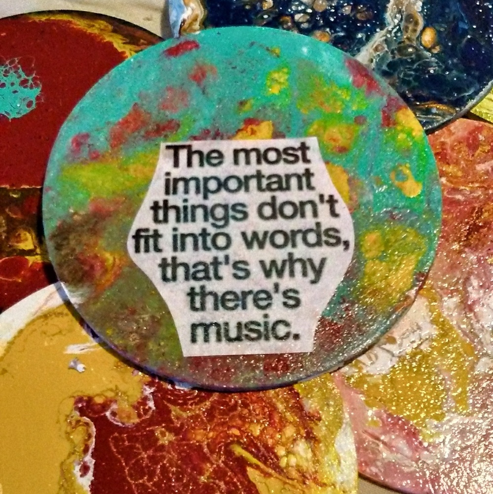 🎶 OOAK Handmade Magnet/Decor